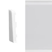 Listwy przypodłogowe - Arbiton Zakończenie lewe do listwy MACK (2 sztuki) biały mat - miniaturka - grafika 1