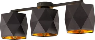 TK Lighting Listwa Siro Black 3pł. 1041 - Lampy sufitowe - miniaturka - grafika 1