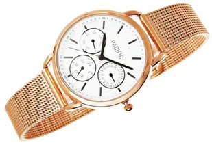 Zegarek Zegarek Damski Pacific Chronograf X6180-4 - Zegarki damskie - miniaturka - grafika 5
