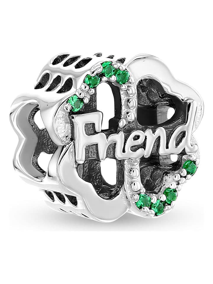 CHARM'S Srebrny charms z cyrkoniami