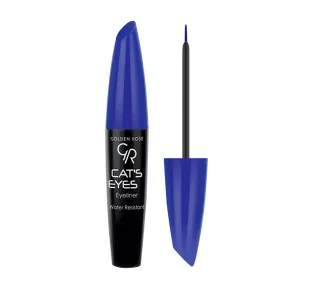 Golden Rose CAT'S EYE LINER -TUSZ DO KRESEK BLUE - Eyelinery - miniaturka - grafika 1
