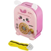 Skarbonki - Skarbonka VOLKANO Vault Królik VK-5708-PK Różowy - miniaturka - grafika 1