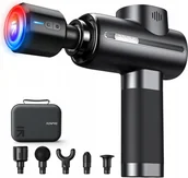 Masażery - RENPHO Active Thermacool Massage Gun - Massagepistole Black - miniaturka - grafika 1