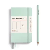 Notesy i bloczki - Notatnik Leuchtturm1917 Pocket A6, miękka oprawa, gładki, Mint Green - miniaturka - grafika 1