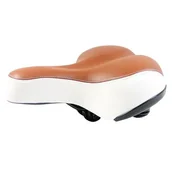 Siodełka rowerowe i akcesoria - ProFex SIODEŁKO ŻEL. CITY CAPPUCHINO 92751 - miniaturka - grafika 1