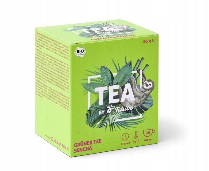 TEA by Tchibo ekologiczna zielona herbata typu Sencha