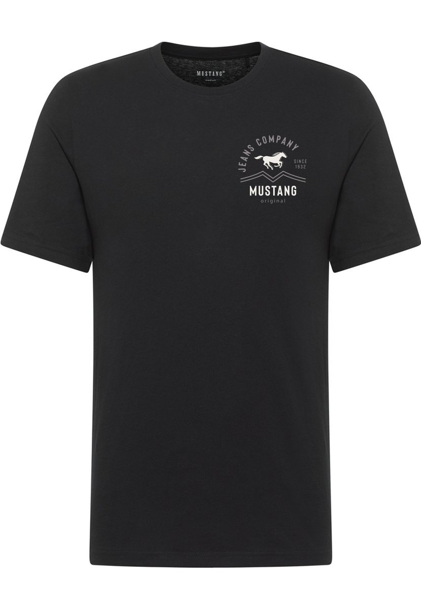 Męski T-Shirt Mustang Style Alex Black 1018308 4142