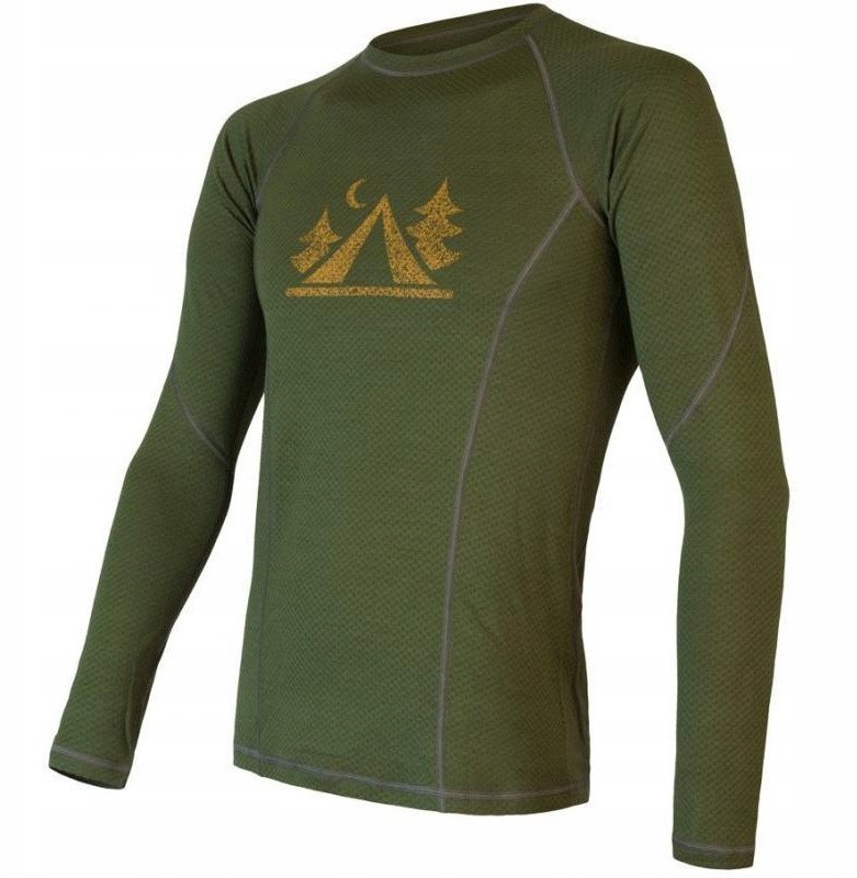 SENSOR MERINO DF tee ls MEN safari camp XL