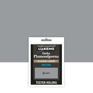 Luxens Tester farby Plamoodporna do kuchni i łazienki Granit 3 25 ml - Farby wewnętrzne - miniaturka - grafika 1