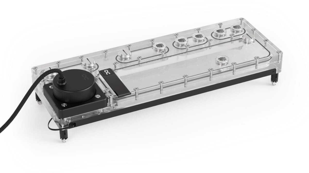 Alphacool Core Distroplate 240 Links V.2 z pompą D5 Apex do D5/DDC 13872