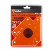 Akcesoria spawalnicze - Polax Kątownik spawalniczy magnetyczny uchwyt duży magnes 35kg - miniaturka - grafika 1