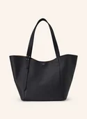 Torebki damskie - Max Mara Torba Shopper Z Saszetką schwarz - miniaturka - grafika 1