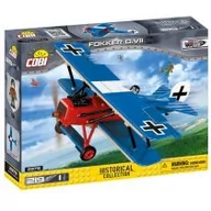 Klocki - Cobi 2978 MA Fokker D.VII 215kl - miniaturka - grafika 1