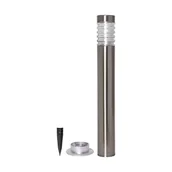 Lampy ogrodowe - Lampa solarna ogrodowa LED BOLONIA uniwersalny montaż - miniaturka - grafika 1