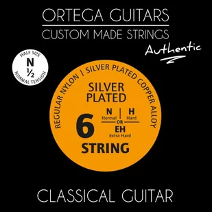 Ortega Guitars CLASSIC GUITAR STRINGS, ORTEGA NYA12N - Struny gitarowe  - miniaturka - grafika 1