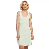 Sukienki - Urban Classics Damska sukienka modalowa, krótka sukienka z tyłu, letnia sukienka dla kobiet, z modalu dżerseju, materiał w 3 kolorach, rozmiary XS - 5XL, Lekka mięta, 4XL - miniaturka - grafika 1