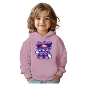 Bluzy dla dziewczynek - BLUZA DZIECIĘCA Z KAPTUREM 67 SIX SEVEN VIRAL 122-128 DLA DZIECKA PREZENT - miniaturka - grafika 1