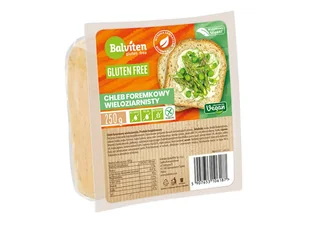Balviten Chleb foremkowy wieloziarnisty bezglutenowy 250 g - Chleb - miniaturka - grafika 1