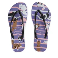 Klapki i japonki damskie - Japonki Havaianas 41325679053-W Kolorowy - miniaturka - grafika 1