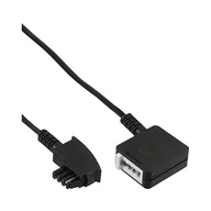 Patchcordy - InLine TAE-N Telefoniczny przedłużacz Kabel TAE-N męski żeński 6m 18856 - miniaturka - grafika 1