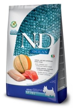 Farmina N&D Ocean Dog Adult Mini salmon cod & canatloupe melon 2.5 kg