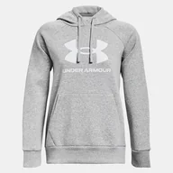 Bluzy sportowe damskie - Bluza damska Under Armour Rival Fleece Big Logo Hoody - miniaturka - grafika 1