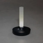 Lampy ogrodowe - Konstsmide Stołowa LED Biarritz IP54, akumulator, CCT, czarna - miniaturka - grafika 1