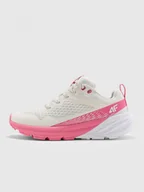 Buty trekkingowe damskie - Damskie buty trekkingowe trailowe 4F 4FWMM00FOTSF034 - białe - miniaturka - grafika 1
