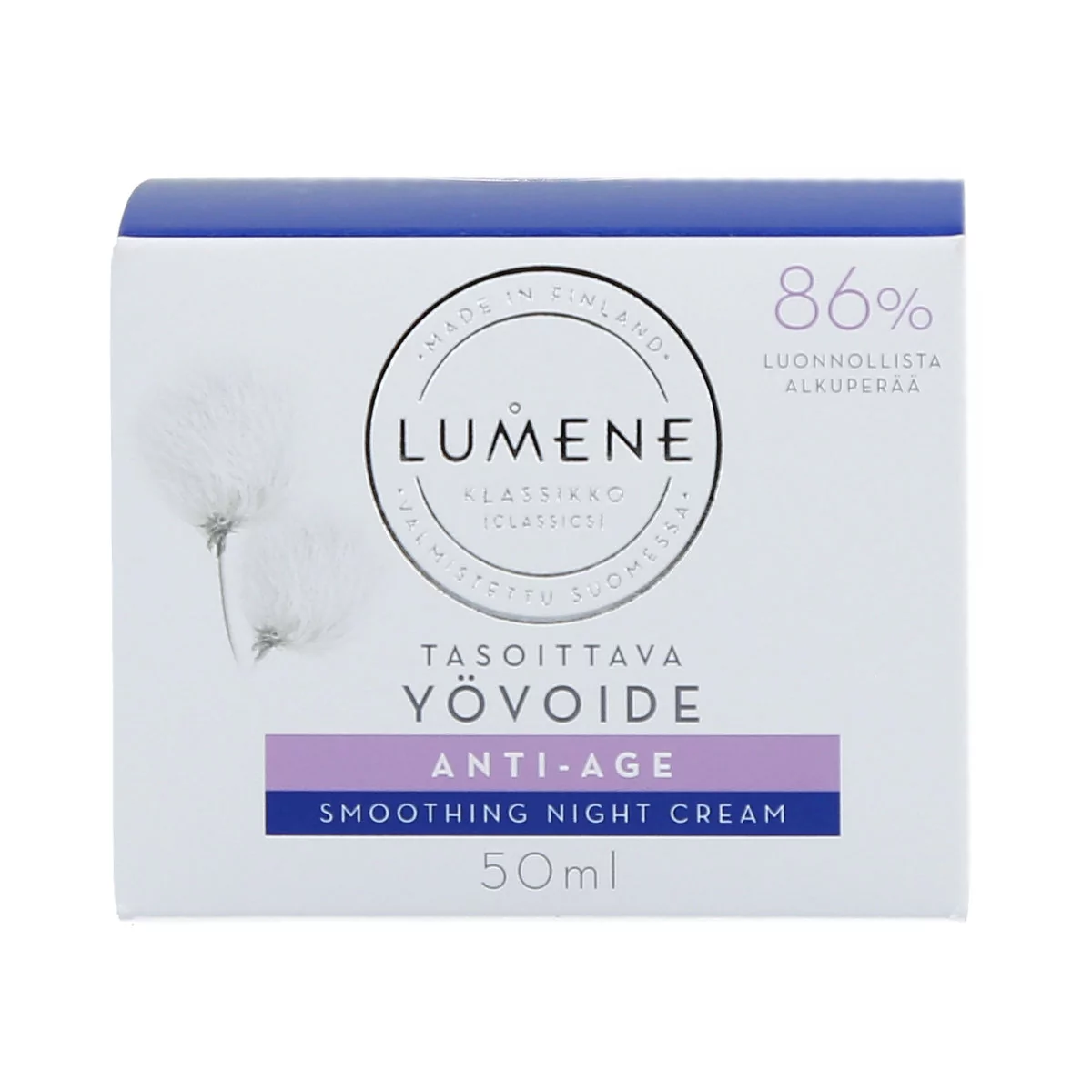 Lumene KLASSIKKO - Smoothing Night Cream - Wygładzający krem do twarzy na noc