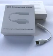 Adaptery i przejściówki - Przejściówka USB-C na AUX Adapter do Samsunga Jack 3,5 mm na USB typu C - miniaturka - grafika 1