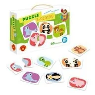 Układanki dla dzieci - Alexander Puzzle 2-Dzielne, Sówka Mądra Główka GXP-608571 - miniaturka - grafika 1