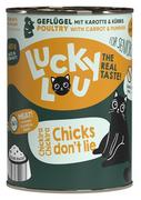 Mokra karma dla kotów - Lucky Lou Lifestage Senior Drób puszka 400g - miniaturka - grafika 1