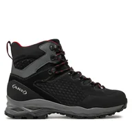 Buty trekkingowe męskie - Trekkingi Aku Alterra Ii Gtx GORE-TEX 430 Szary - miniaturka - grafika 1