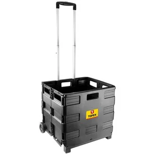 Topex Wózek transportowy, składany, udźwig 35kg - Skrzynki i torby narzędziowe - miniaturka - grafika 1