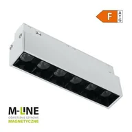 Lampy pozostałe - Reflektor szynowy DPM M-Line MTL-SPL-6W-W Biały - miniaturka - grafika 1