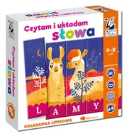Gry planszowe - Czytam I Układam Słowa Układanka Literowa Kapitan Nauka - miniaturka - grafika 1