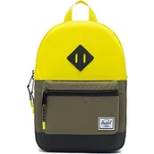 Plecaki - HERSCHEL 10313-02675 HERITAGE KIDS SULFUR SPRING REFLECTIVE/OLIVE NIGHT REF Unisex - Dorosły BACKPACK Jeden rozmiar, Sulfur Spring Reflective/Olive Night Ref, plecak - miniaturka - grafika 1