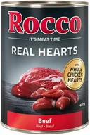 Mokra karma dla psów - Zestaw mieszany Rocco Real Hearts, 24 x 400 g - 2 smaki - miniaturka - grafika 1