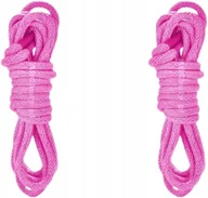 Akcesoria obuwnicze - Sznurówki RÓŻOWE Sznurowadła 75 cm ŚREDNIE OKRĄGŁE 3,5 MM BAWEŁNIANE G9-48 - miniaturka - grafika 1