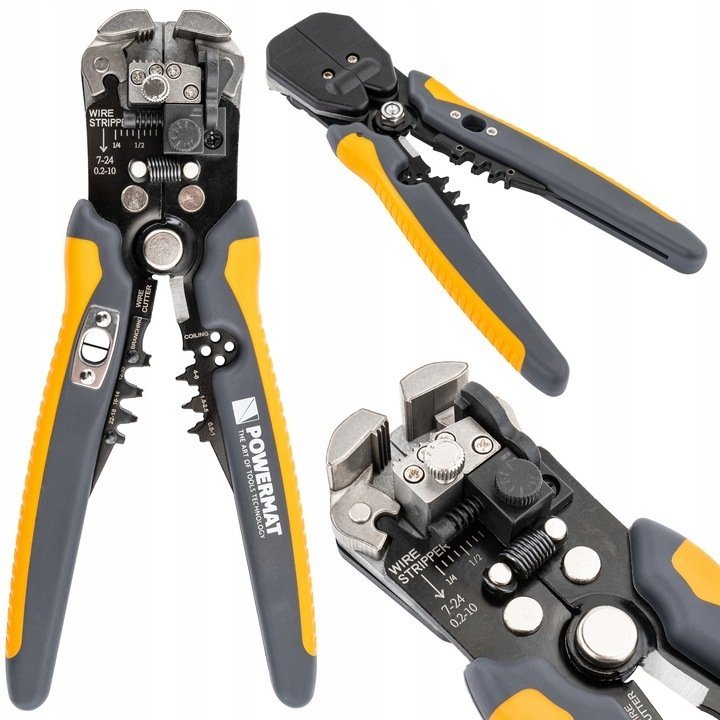 ŚCIĄGACZ IZOLACJI AUTOMATYCZNY 0,05-10 MM2 INSTALACYJNY SZCZYPCE 210MM