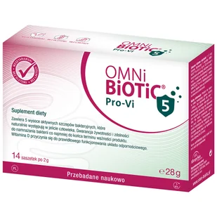 Omni-Biotic Pro-Vi 5, proszek, 2 g x 14 saszetek - Układ pokarmowy - miniaturka - grafika 1