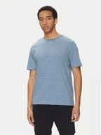 Koszulki męskie - BOSS T-Shirt TalesStripe 50499334 Niebieski Relaxed Fit - miniaturka - grafika 1