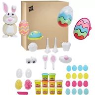 Masy plastyczne - Play-Doh Ciastolina Zestaw Zajączek Wielkanocny 10 Tub + 25 akcesoriów F0647 - miniaturka - grafika 1