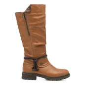 Kozaki damskie - Kozaki Rieker Z4758-24 - miniaturka - grafika 1