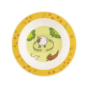 Zestawy naczyń dla dzieci - Orion Talerz głęboki UH dla dzieci FARMA, śr. 16 cm - miniaturka - grafika 1