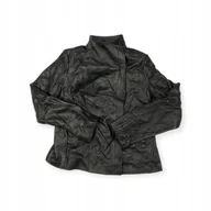 Kurtki damskie - Skórzana kurtka damska ramoneska Real Leather M - miniaturka - grafika 1