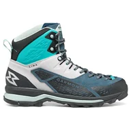 Buty trekkingowe damskie - Buty trekkingowe wysokie damskie Garmont Cima Wp Wms Rozmiar butów (UE): 39,5 / Kolor: szary/niebieski - miniaturka - grafika 1
