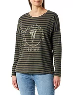 Swetry damskie - ESPRIT 309338/8T22 sweter damski, niebieski (Night Blue/Grey Oliv), XXL, Night Blue/Grey Oliv, XXL - miniaturka - grafika 1