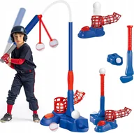 Place zabaw - Baseball gra dla dzieci zabawka sportowa na zewnątrz zręcznościowa 4w1 - miniaturka - grafika 1