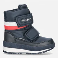 Buty dla chłopców - Trzewiki dziecięce Tommy Hilfiger T3B5-32545-1485Y019 24 Blue/Red/White (8052578035948) - miniaturka - grafika 1